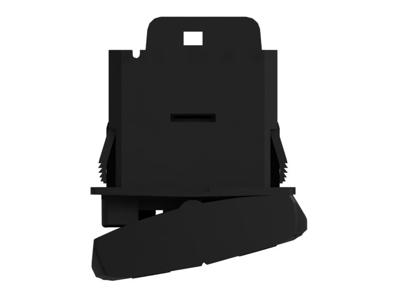 Кулисный переключатель с подсветкой, 12 В