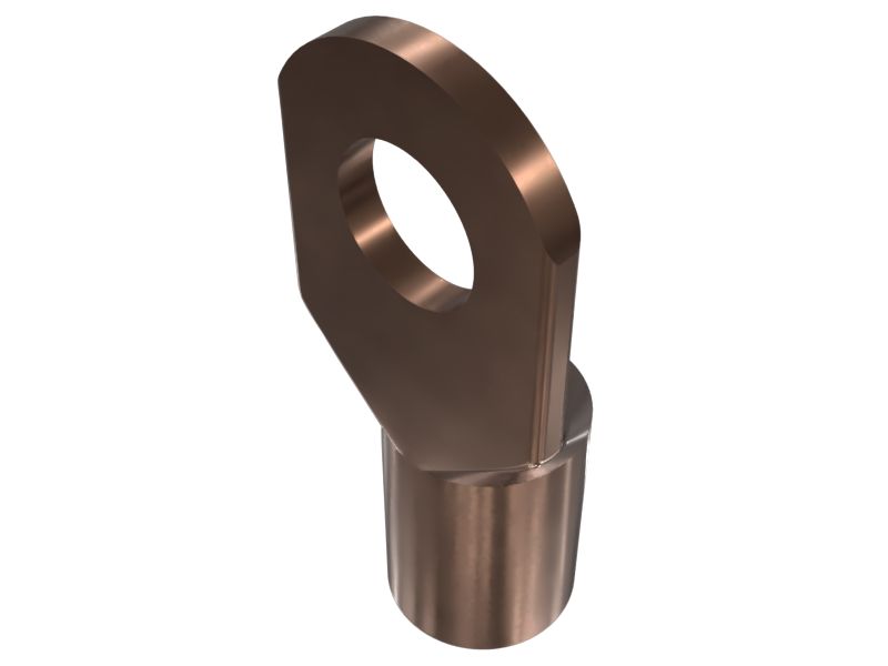 618-5647: 1/2"- M12 Stud Size Ring Terminal