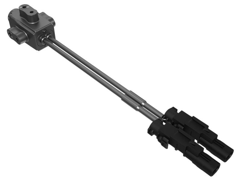 612-9604: 12 Volts 2 Wire Front View Digital Camera