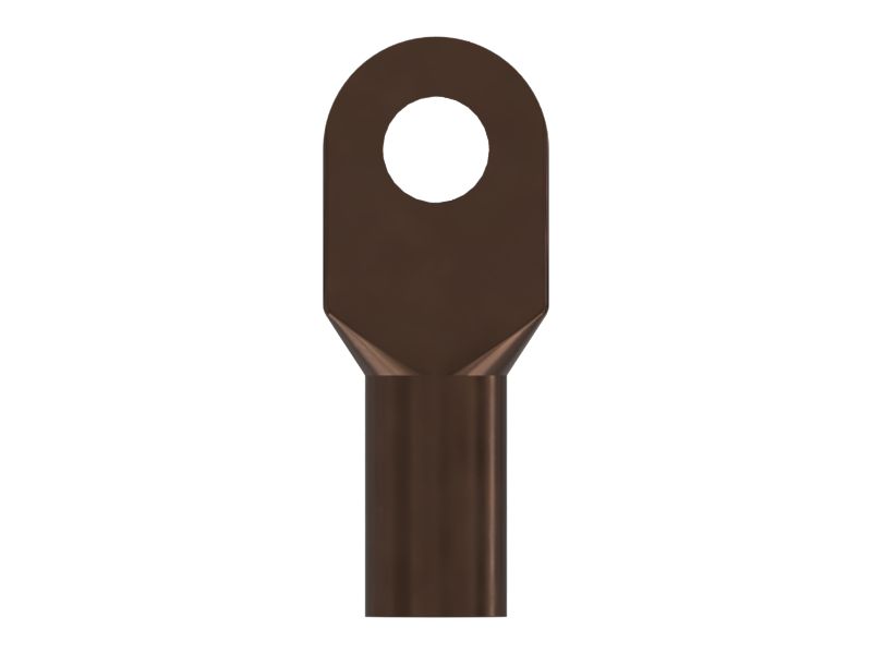 1/4"- M6 Stud Size Ring Terminal