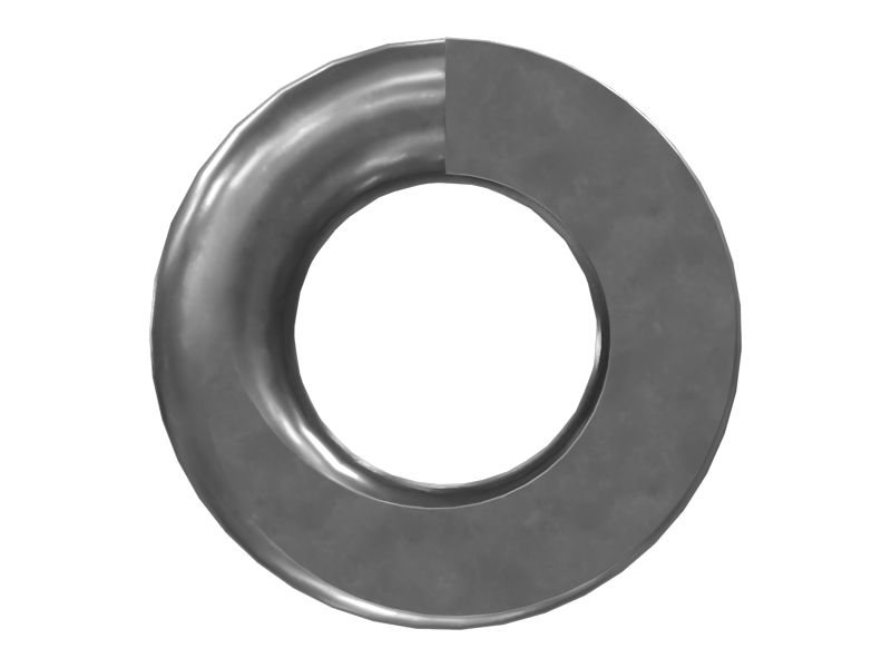 Пружина сжатия свободной длины 823,20 мм