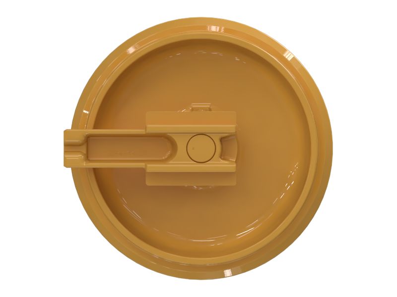 Одноребордное направляющее колесо