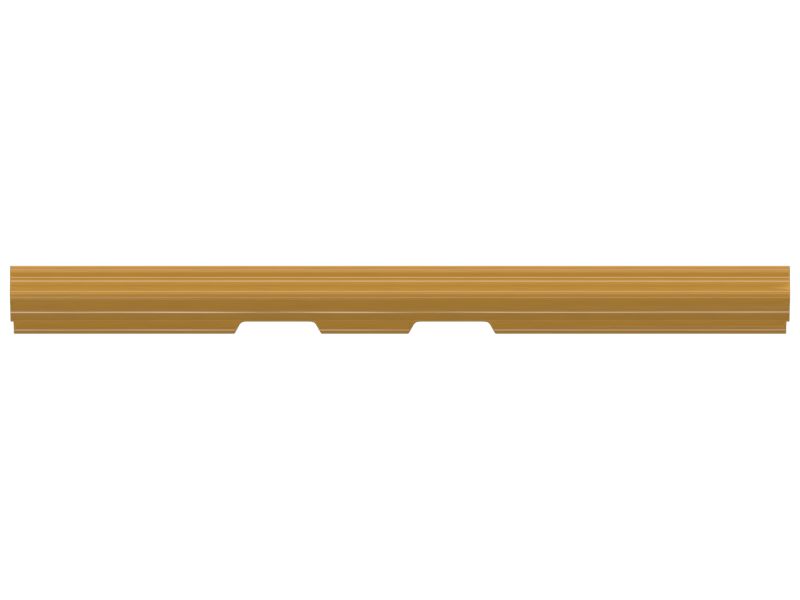 550mm Length Triple Grouser Track Shoe