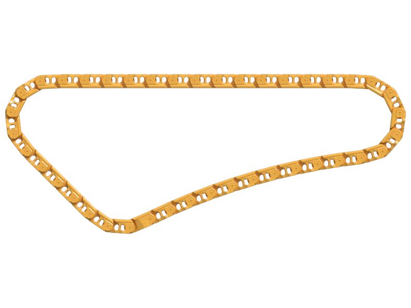ЗВЕНО ГУСЕНИЧНОЙ ЛЕНТЫ В СБОРЕ
