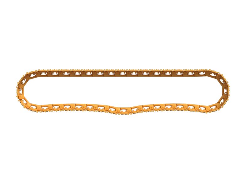400 Triple Grouser Grease Lubricated Track
