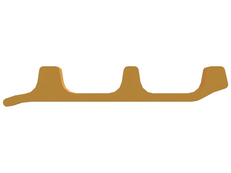 305mm Length Triple Grouser Track Shoe