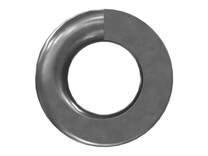 Пружина сжатия свободной длины 750 мм