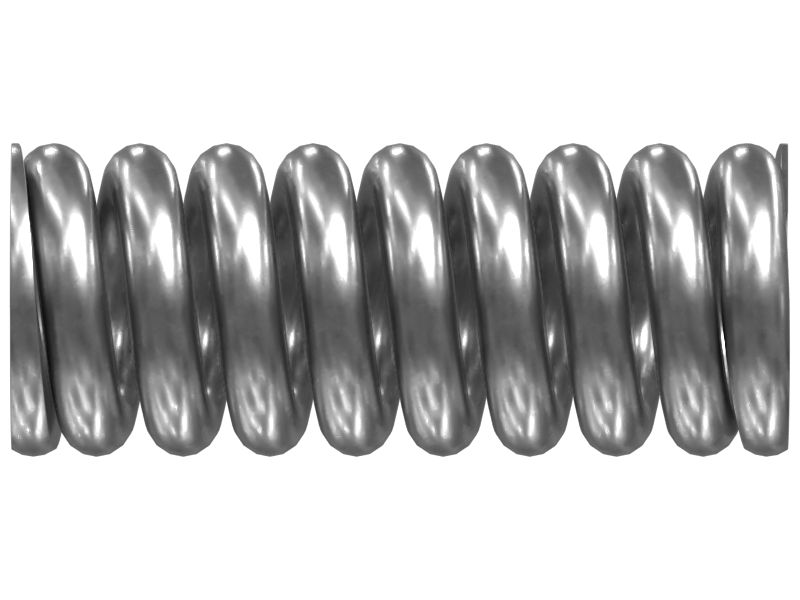 Пружина сжатия свободной длины 660,80 мм