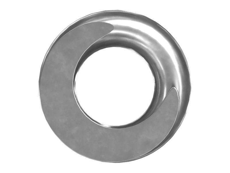 Пружина сжатия со свободной длиной 262 мм