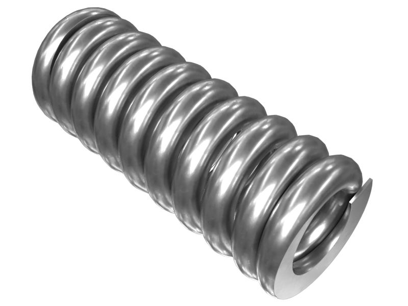 Пружина сжатия свободной длины 791,80 мм