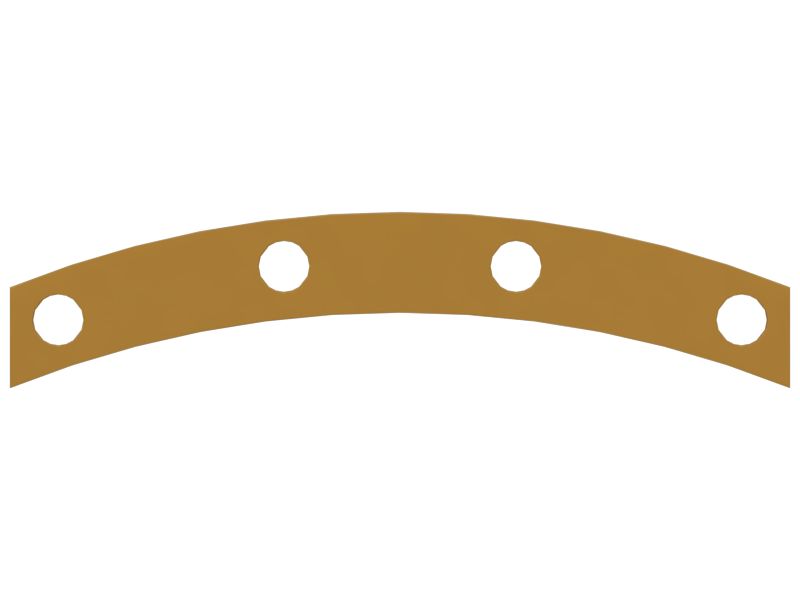 Сегментная пластина ведущего колеса (гаечная пластина)