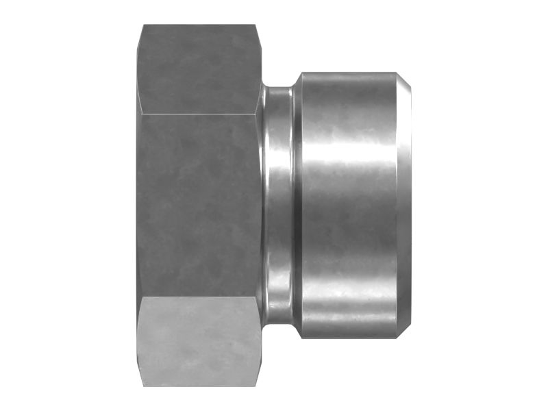 Переходник с уплотнительным кольцом с цилиндрической резьбой