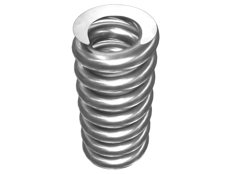 Пружина сжатия со свободной длиной 262 мм