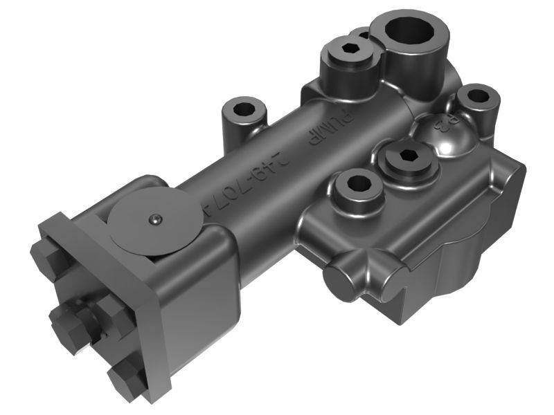 Крышка гидроцилиндра в сборе