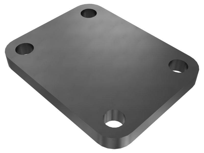 286-5722: Накладная пластина толщиной 8,5 мм