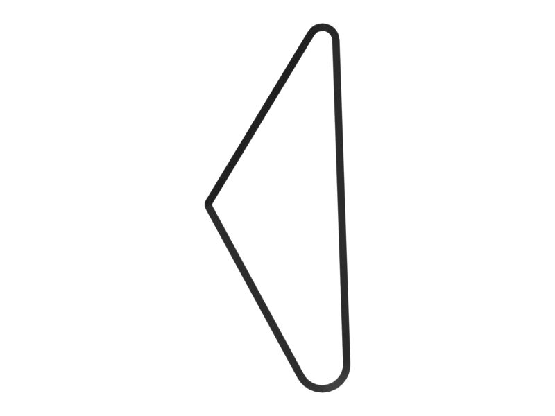 Клиновые зубчатые ремни (набор из 2 шт.)