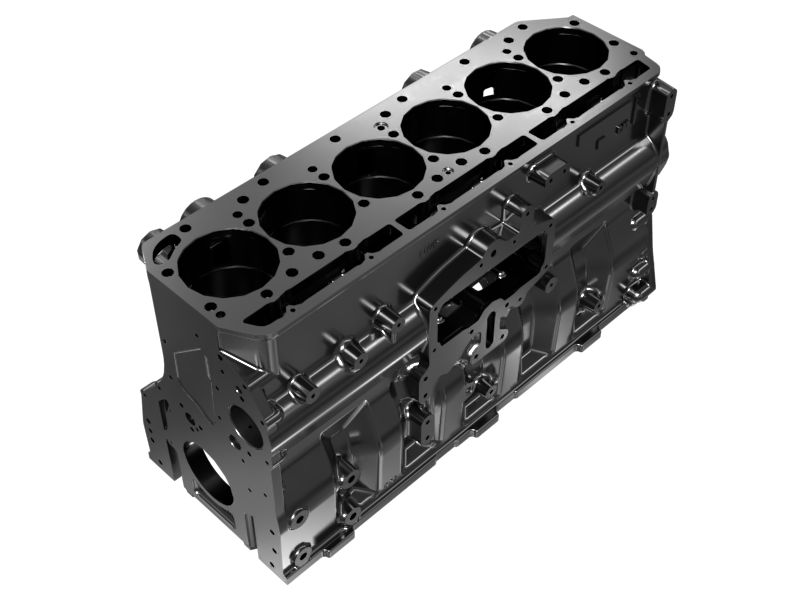 БЛОК ЦИЛИНДРА В СБОРЕ