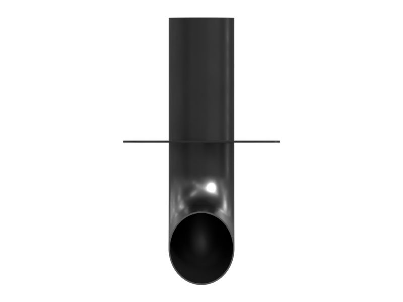 97.6mm Inner Diameter Exhaust Muffler Pipe