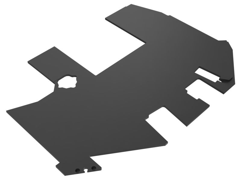 Напольный коврик для кабины, толщина 14 мм