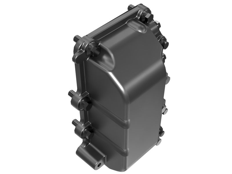 356-6541: Маслоохладитель двигателя