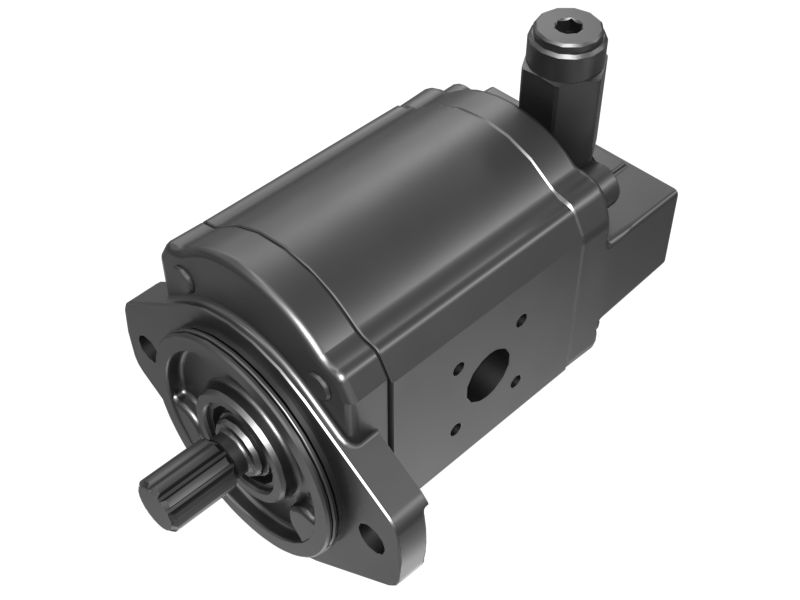 455-6307: БЛОК НАСОСА ШЕСТЕРЕНЧАТОГО