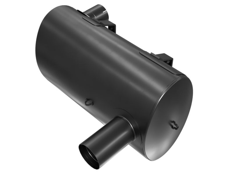 Глушитель выхлопной трубы 156,5 мм