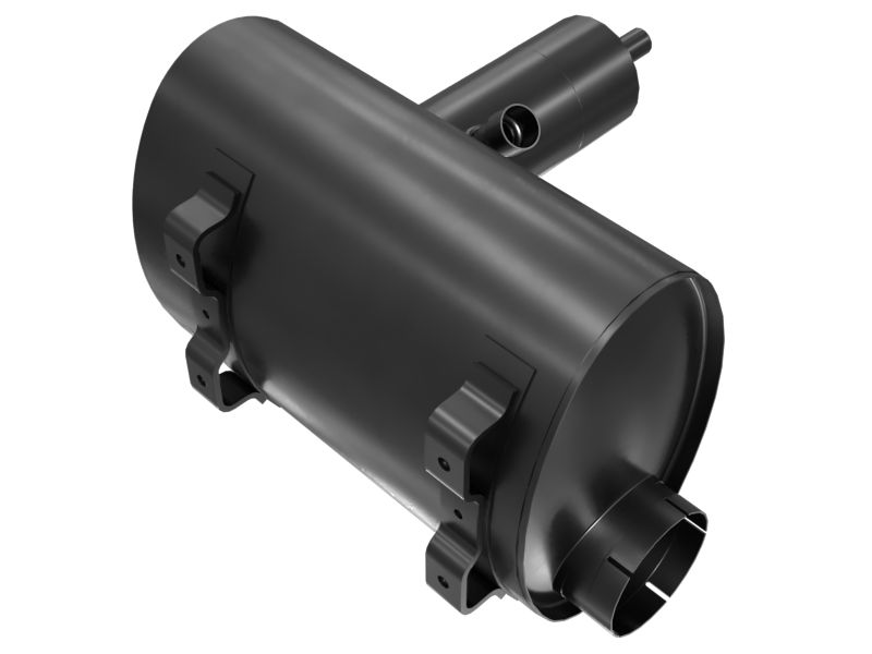 Глушитель выхлопной трубы диаметром 31,8 мм