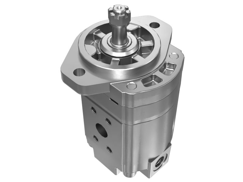 Редукторный двигатель с гидроприводом