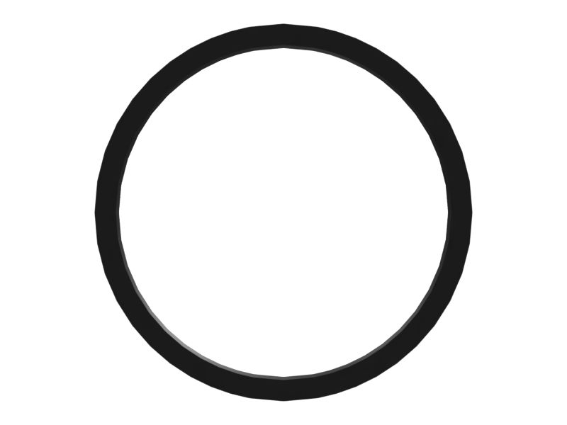 Штоковое уплотнение П-образной формы