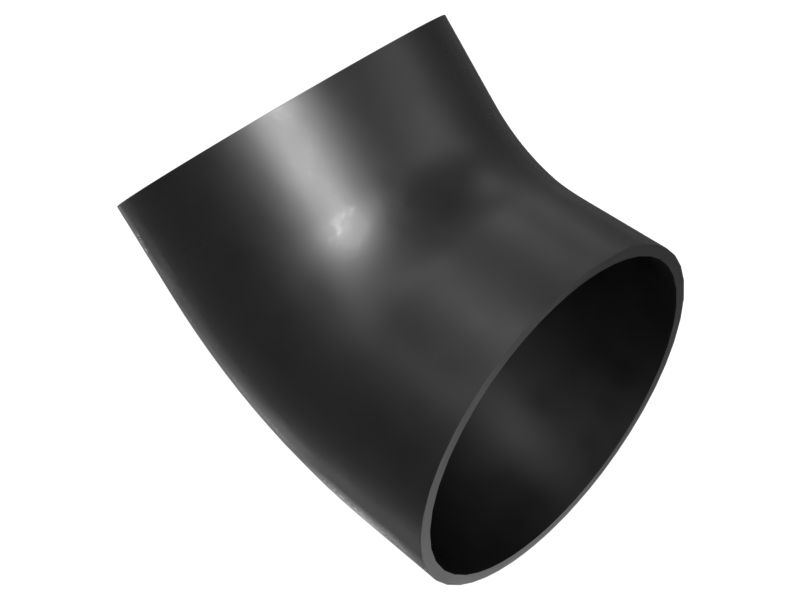 222-7363: КОЛЕНЧАТЫЙ ПАТРУБОК 45