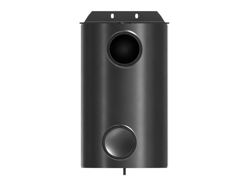 Глушитель выхлопной трубы, диаметр 127 мм