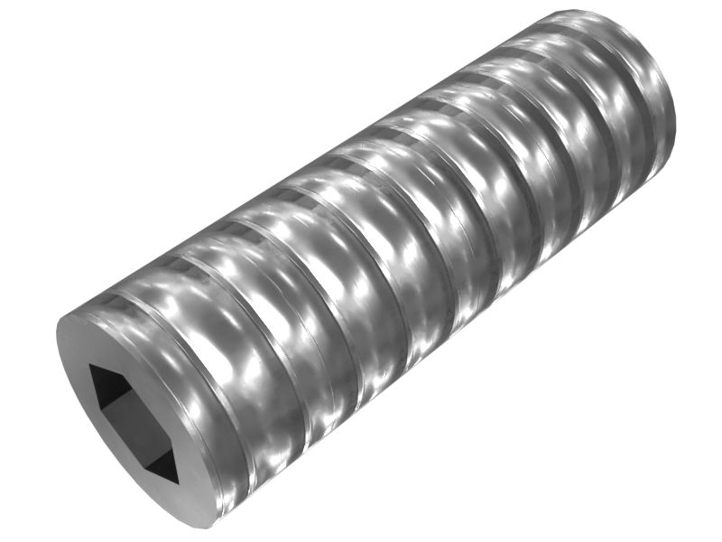 Установочные винты с засверленным концом