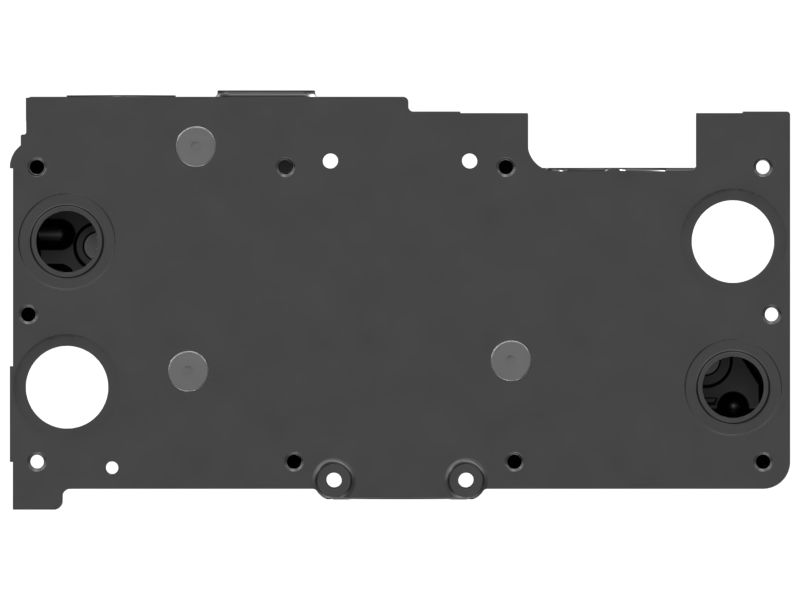 Sea Water Heat Exchanger Rear Frame
