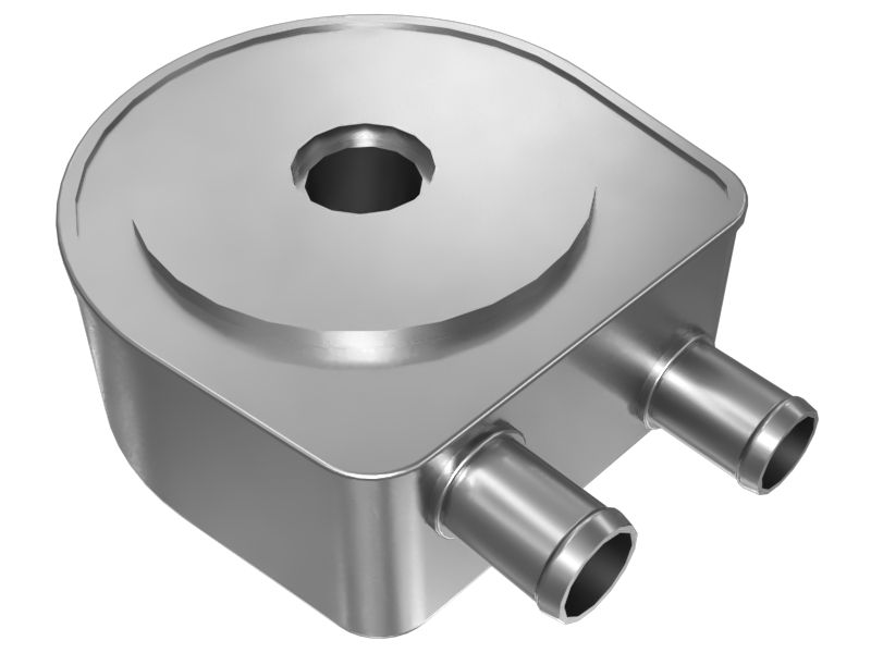 Маслоохладитель в сборе