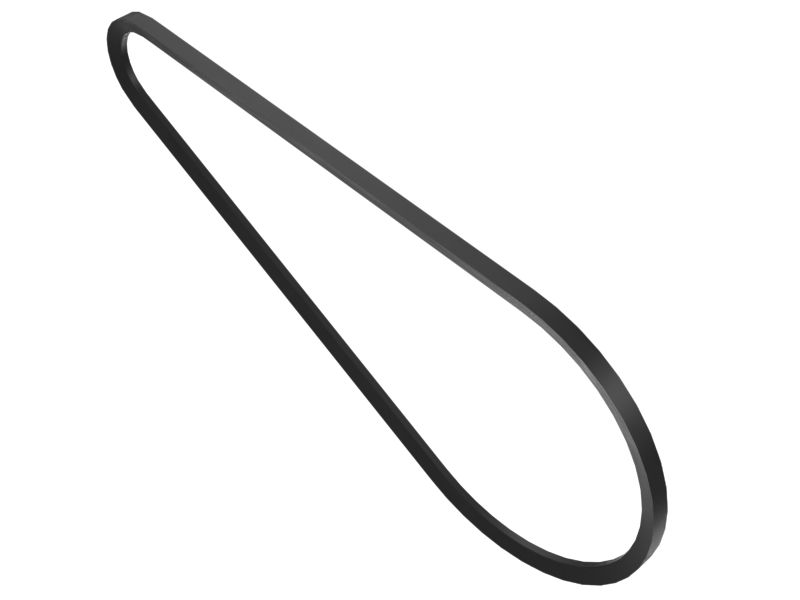 4P-1666: Клиновой зубчатый ремень