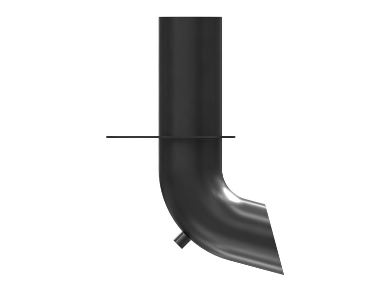 97.6mm Inner Diameter Exhaust Muffler Pipe