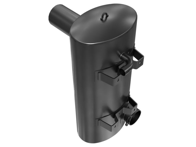 Глушитель выпускной системы, длина 1033,5 мм