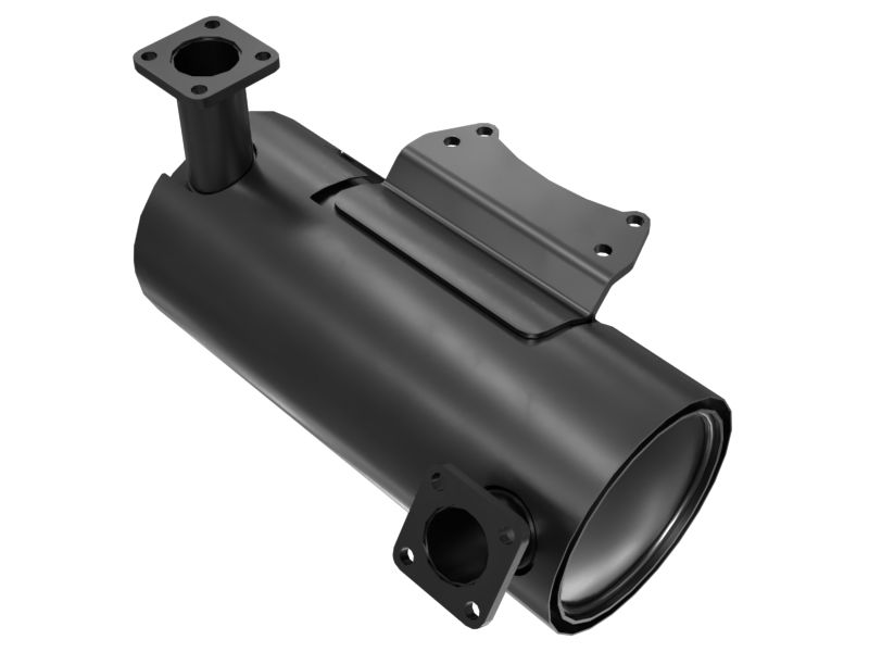 Глушитель в сборе