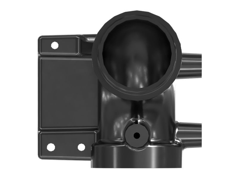 Выпускной коленчатый патрубок воздуховодов