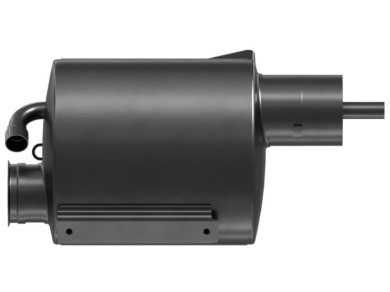 Глушитель правый в сборе