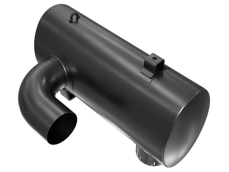 Глушитель в сборе