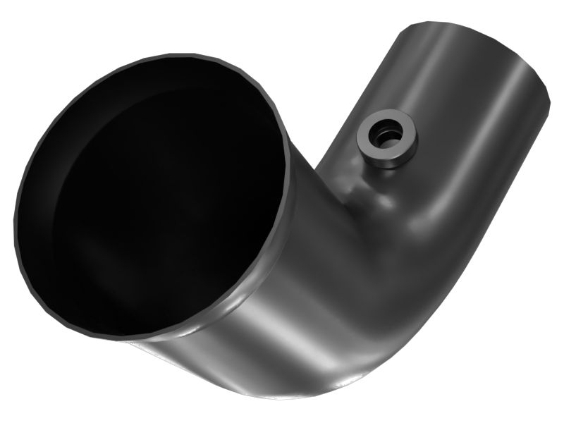 584-5205: 98.3mm Inner Diameter Exhaust Tube