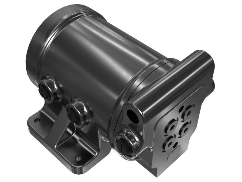 Шарнир гидравлического привода поворотного круга