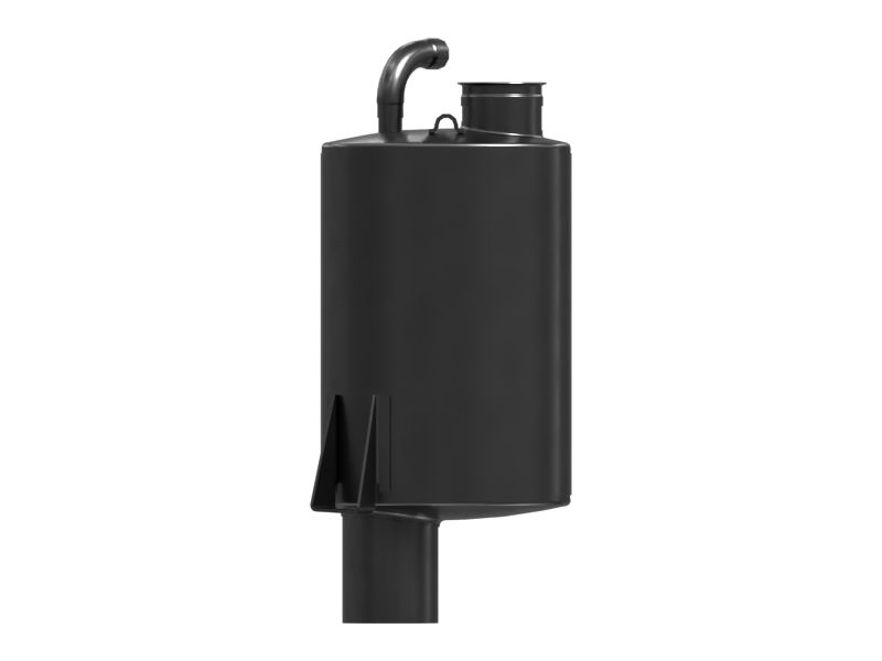 Правый глушитель