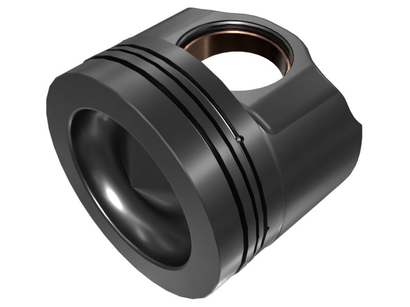 Поршень двигателя со степенью сжатия 14,7:1