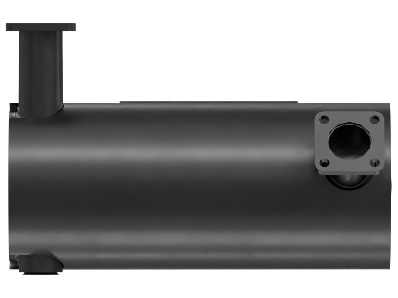 Глушитель в сборе