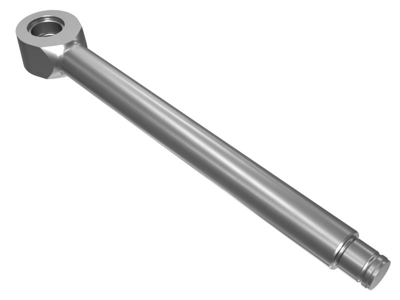 614-4091: 70mm Diameter Hydraulic Ripper Cylinder Rod