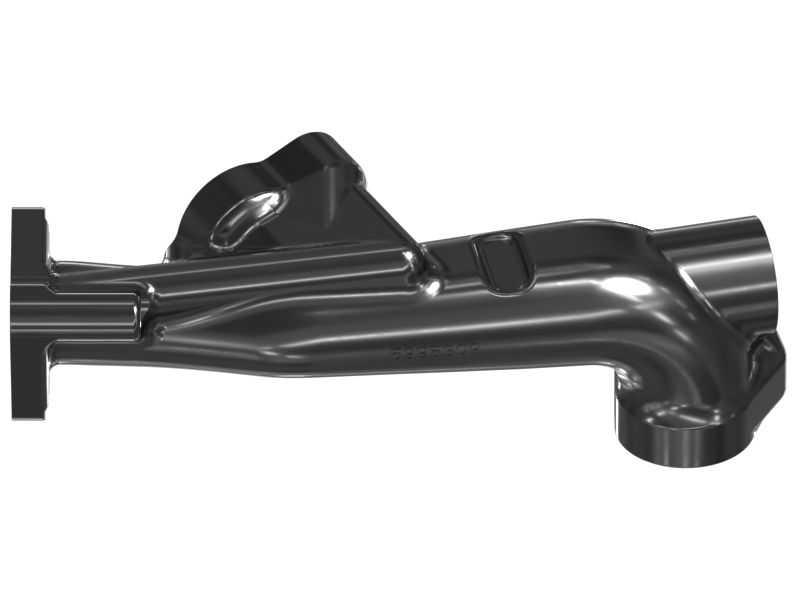 Left Hand Side Thermostat Water Lines Elbow
