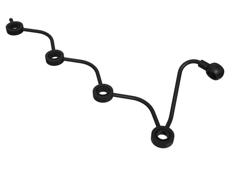 Литой алюминиевый маслоналивной патрубок 5,50 мм