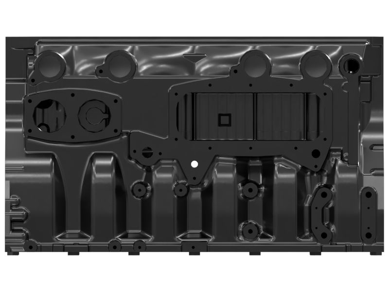БЛОК ЦИЛИНДРА В СБОРЕ
